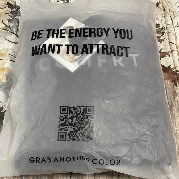 Comfrt Tranquil Heavy Weight Hoodie - Charcoal - Picture 2 of 5